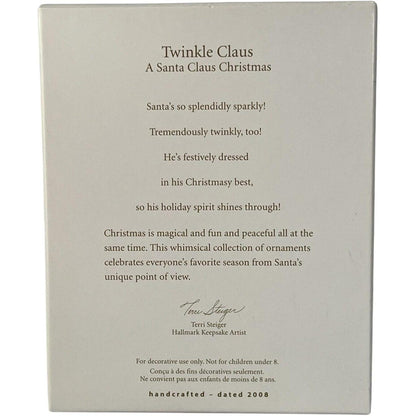2008 Twinkle Claus Hallmark Ornament (Santa Claus) QP1621