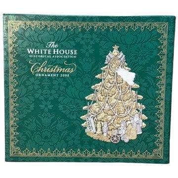 2008 White House Christmas Ornament Honoring President Benjamin Harrison's Victorian Tree