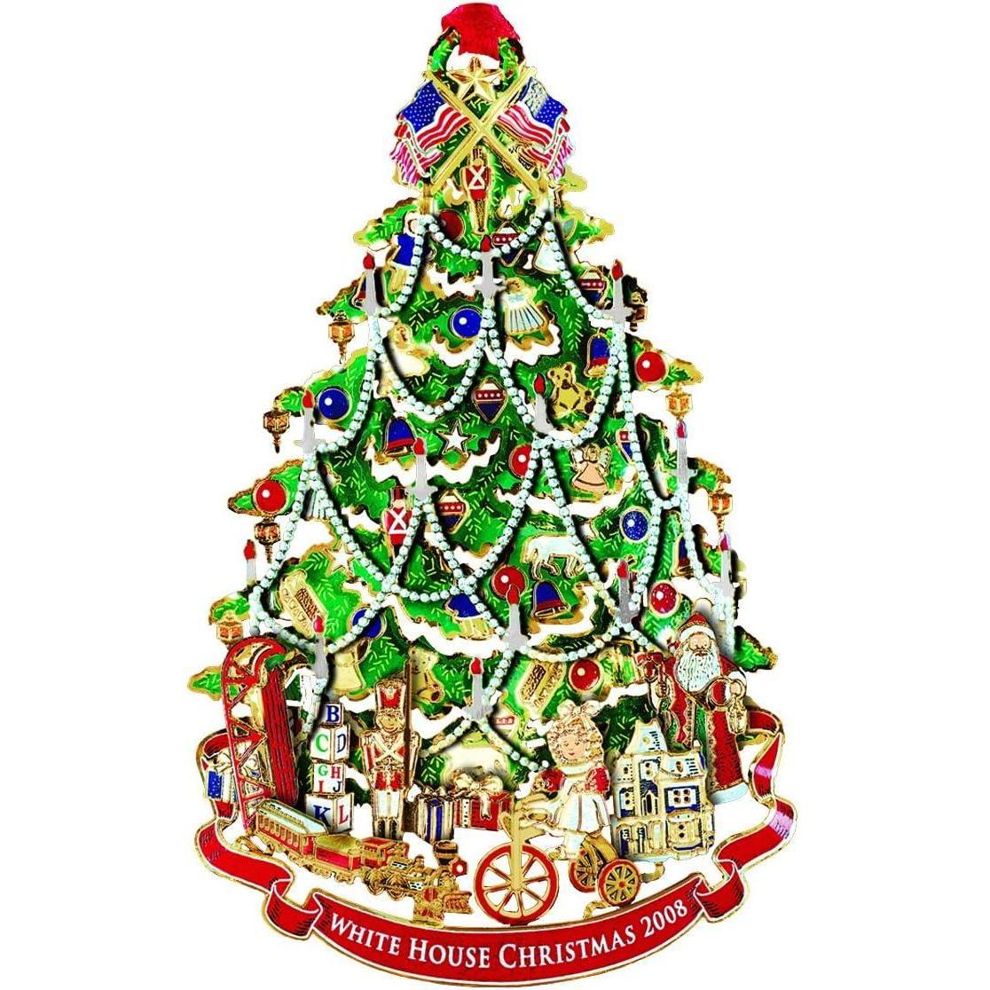 WH-678598139558 2008 Christmas Ornament (The White House Historical Association) Image1