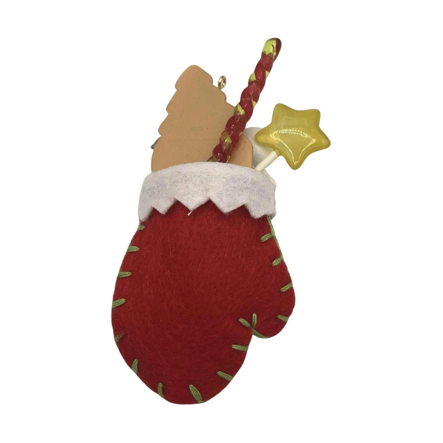 2008 A Christmas Surprise Hallmark Ornament (Mittens) AD4300AI Image3