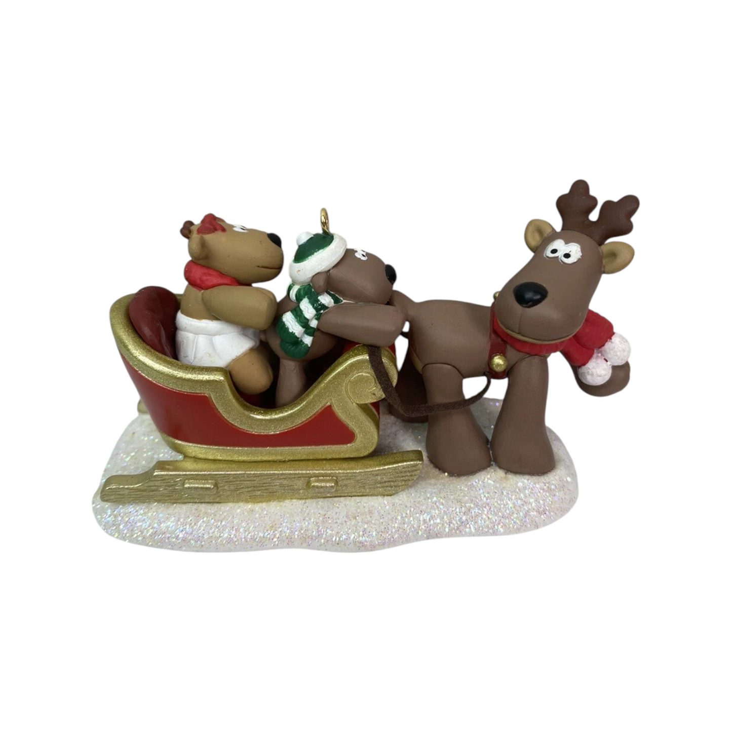 2008 A Holiday Ride Hallmark Ornament (Rodney the Reindeer) QK4001