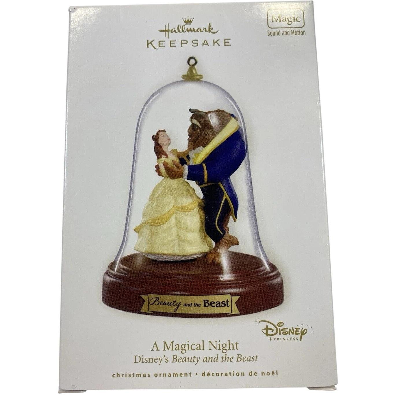 2008 A Magical Night Hallmark Ornament (Beauty and the Beast) QXD4111