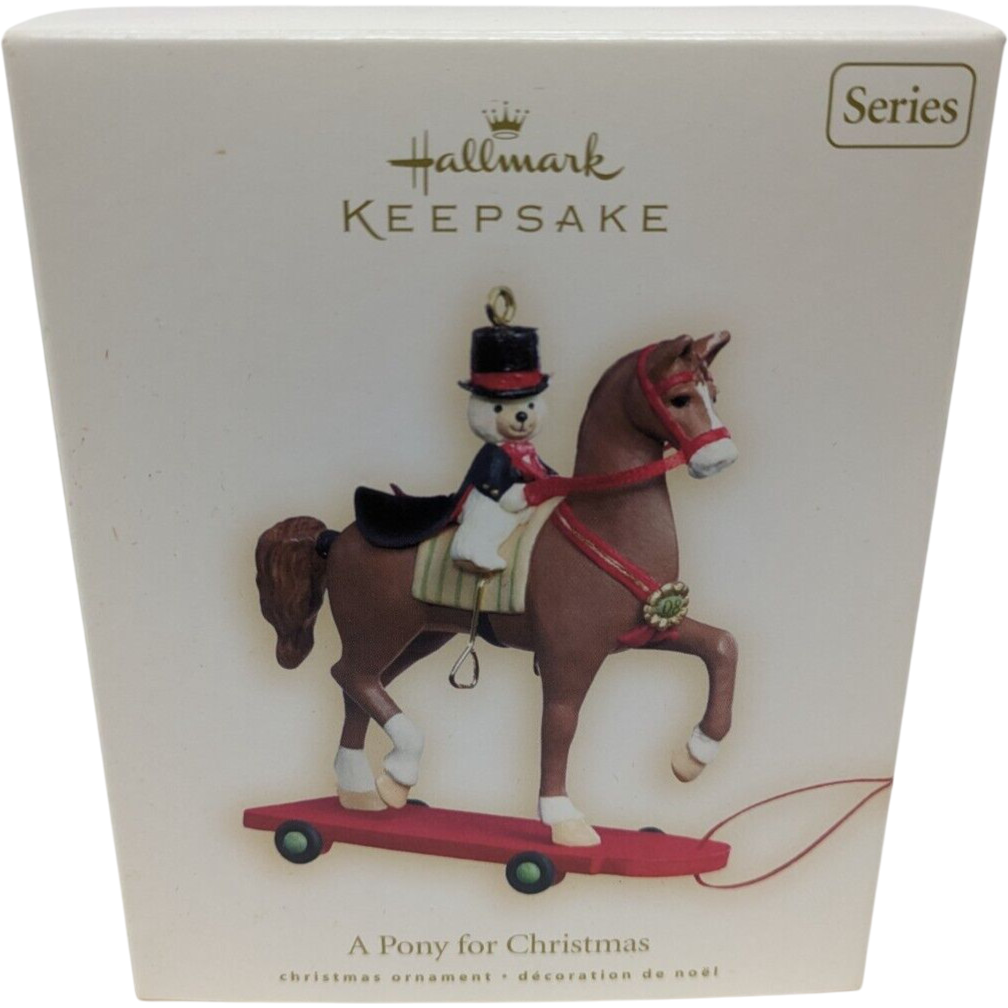 2008 A Pony for Christmas Hallmark Ornament (A Pony for Christmas) QX7104