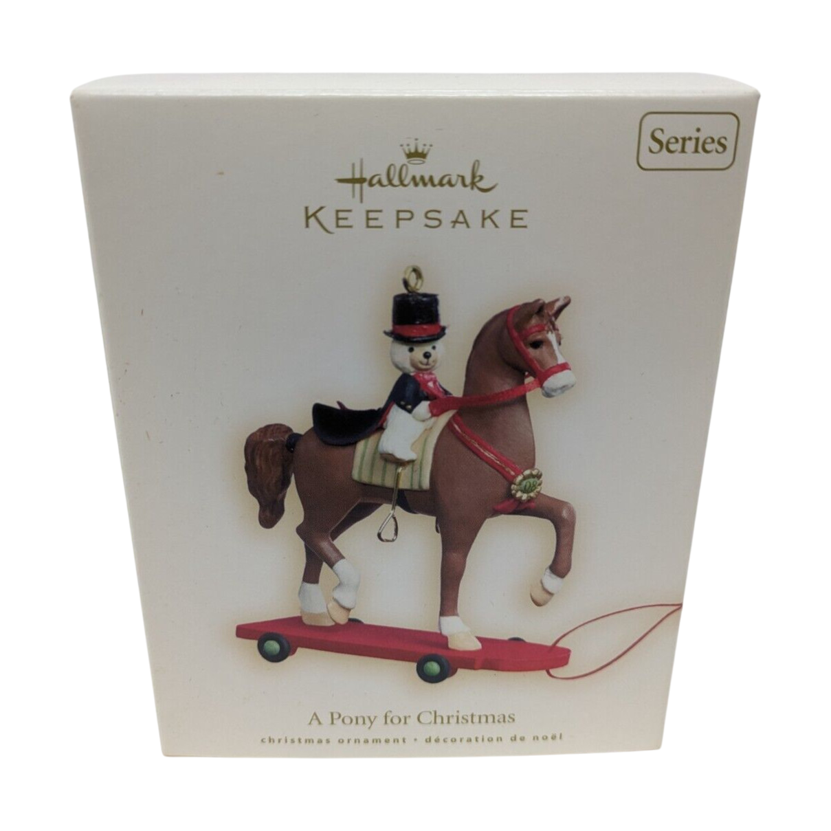 2008 A Pony for Christmas Hallmark Ornament (A Pony for Christmas) QX7104 Image2