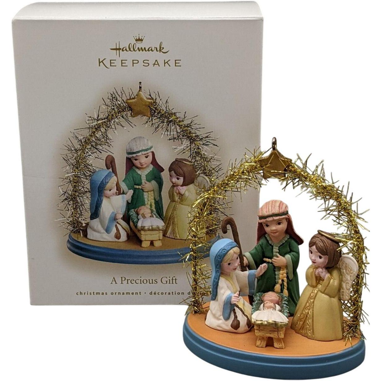 2008 A Precious Gift Hallmark Ornament (Nativity) QXG7084