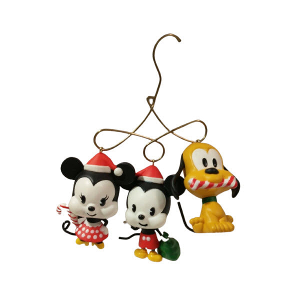 2008 All Set for Christmas! Hallmark Ornament (Mickey Mouse & Friends) QXM8124