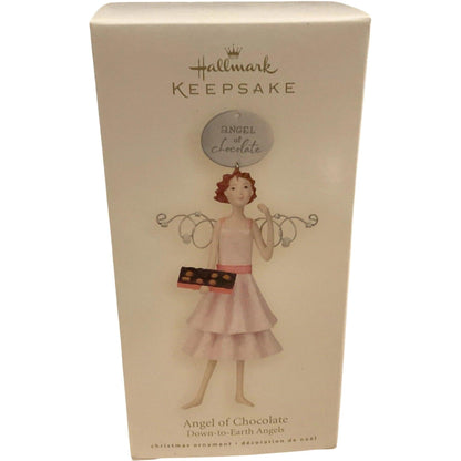 2008 Angel of Chocolate Hallmark Ornament (Down to Earth Angels) QXG6471