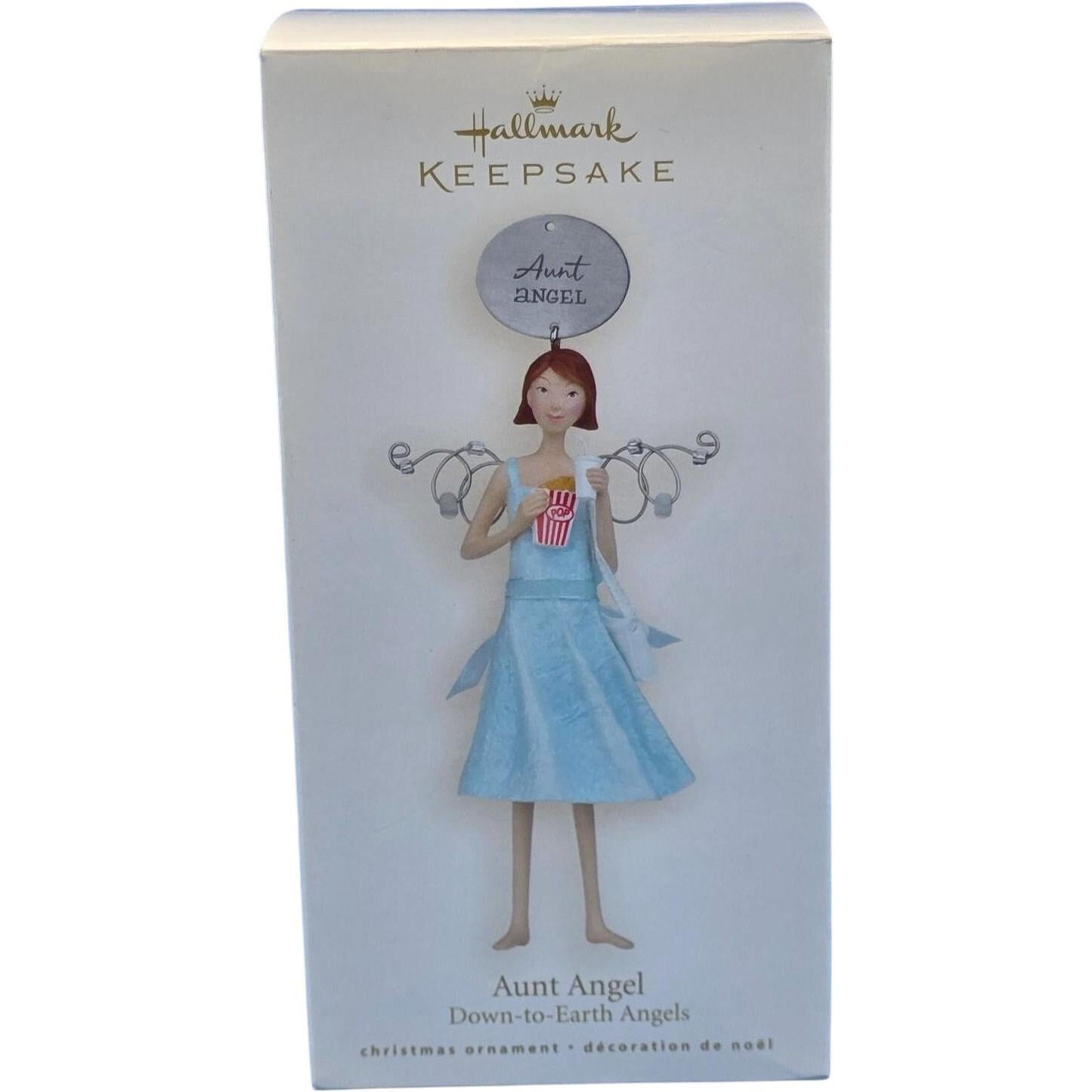 2008 Aunt Angel Hallmark Ornament (Down to Earth Angels) QXG6474