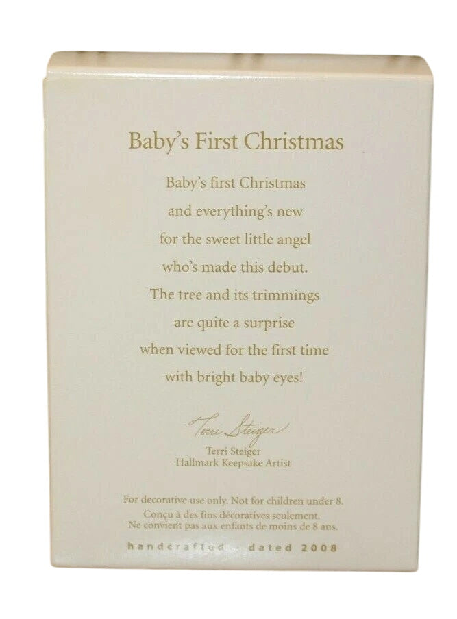 2008 Baby's First Christmas Hallmark Ornament (Baby's First Christmas) QXG6111