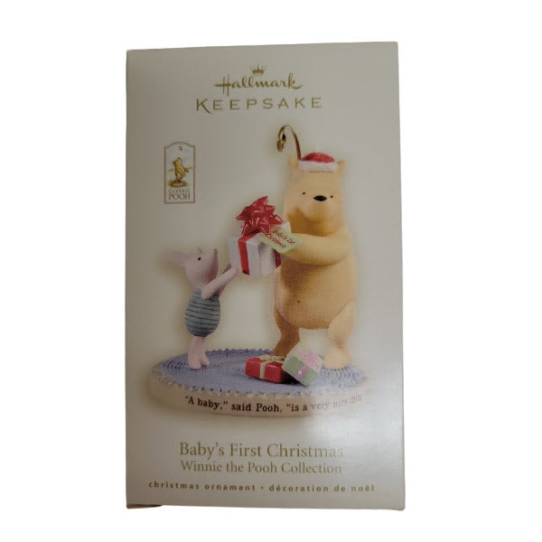 2008 Baby's First Christmas Hallmark Ornament (Winnie the Pooh) QXD6121