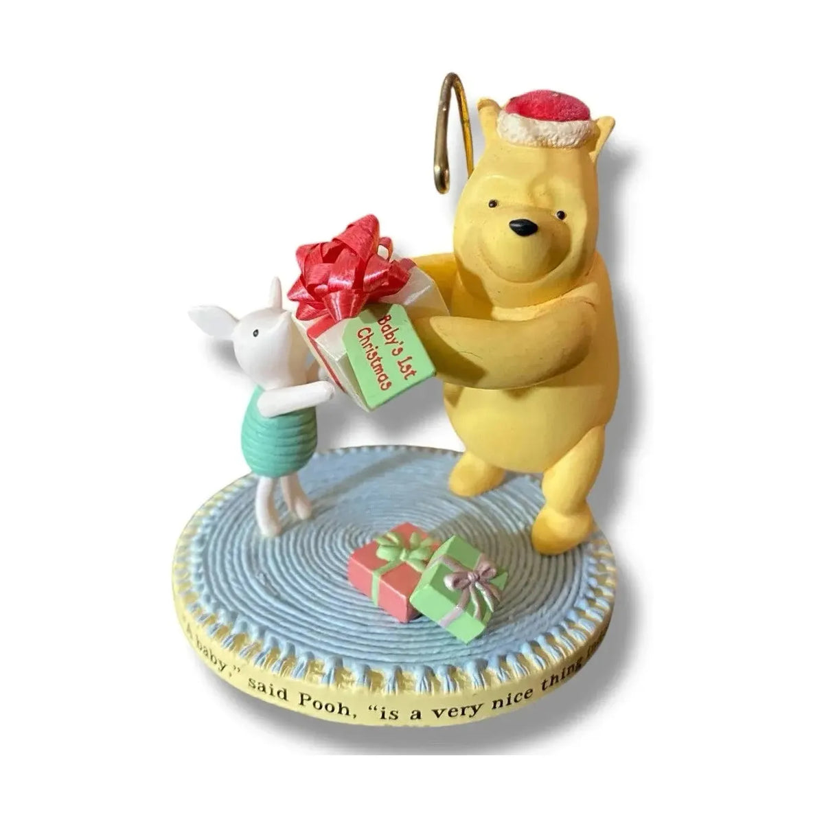 2008 Baby's First Christmas Hallmark Ornament (Winnie the Pooh) QXD6121 Image1