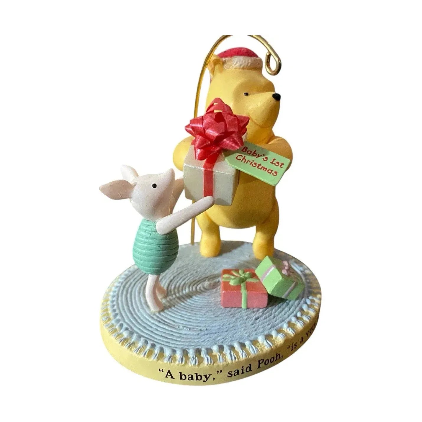 2008 Baby's First Christmas Hallmark Ornament (Winnie the Pooh) QXD6121 Image3