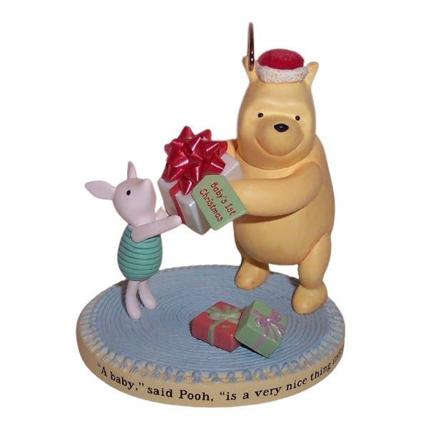 2008 Baby's First Christmas Hallmark Ornament (Winnie the Pooh) QXD6121