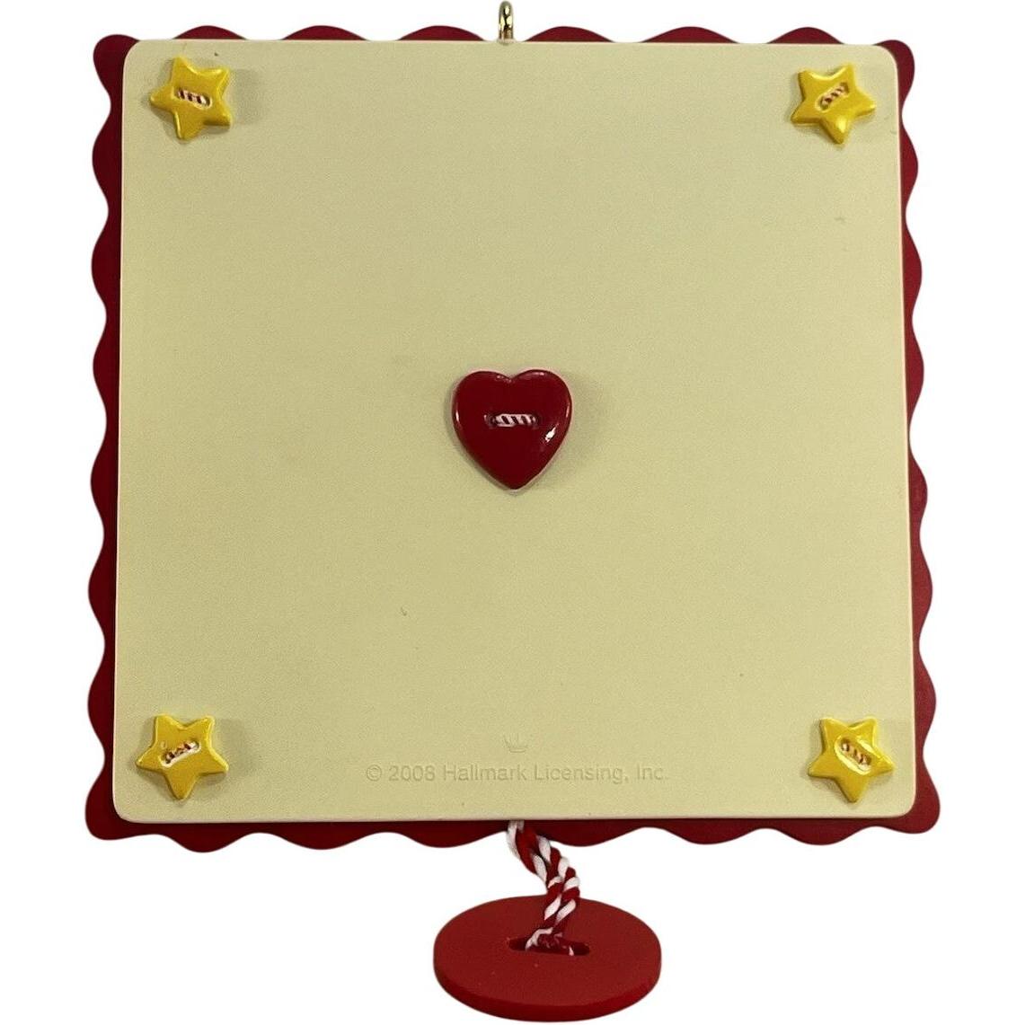 2008 Baby's First Christmas- Photo Holder Hallmark Ornament (Baby's First Christmas) QXG6104