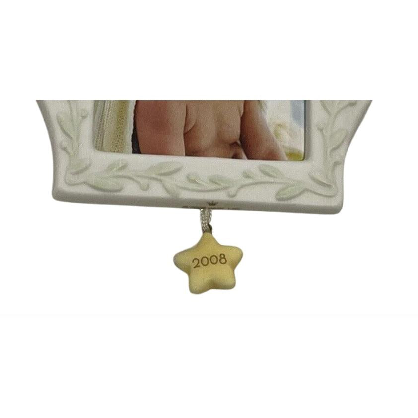2008 Baby's First Christmas- Photo Holder Hallmark Ornament (Baby's First Christmas) QXG6411