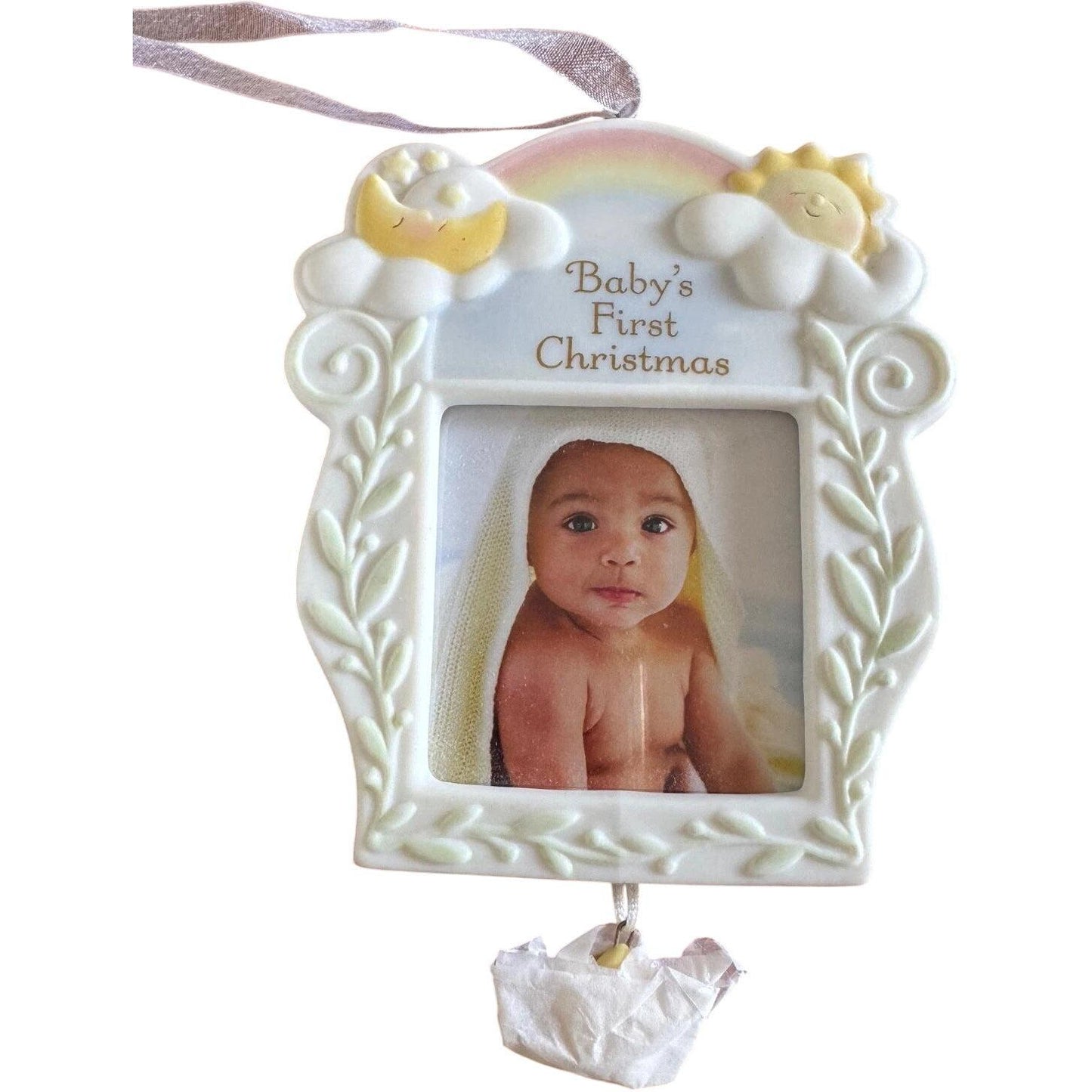 2008 Baby's First Christmas- Photo Holder Hallmark Ornament (Baby's First Christmas) QXG6411