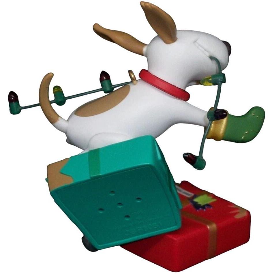 2008 Bad to the Bone Hallmark Ornament (Puppy) QSR8061