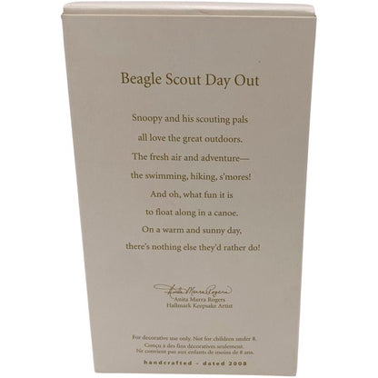 2008 Beagle Scout Day Out Hallmark Ornament (Peanuts) QXI4201
