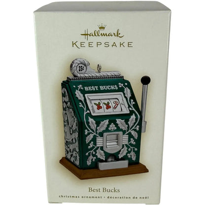 2008 Best Bucks Hallmark Ornament (Slot Machine) QXG2094