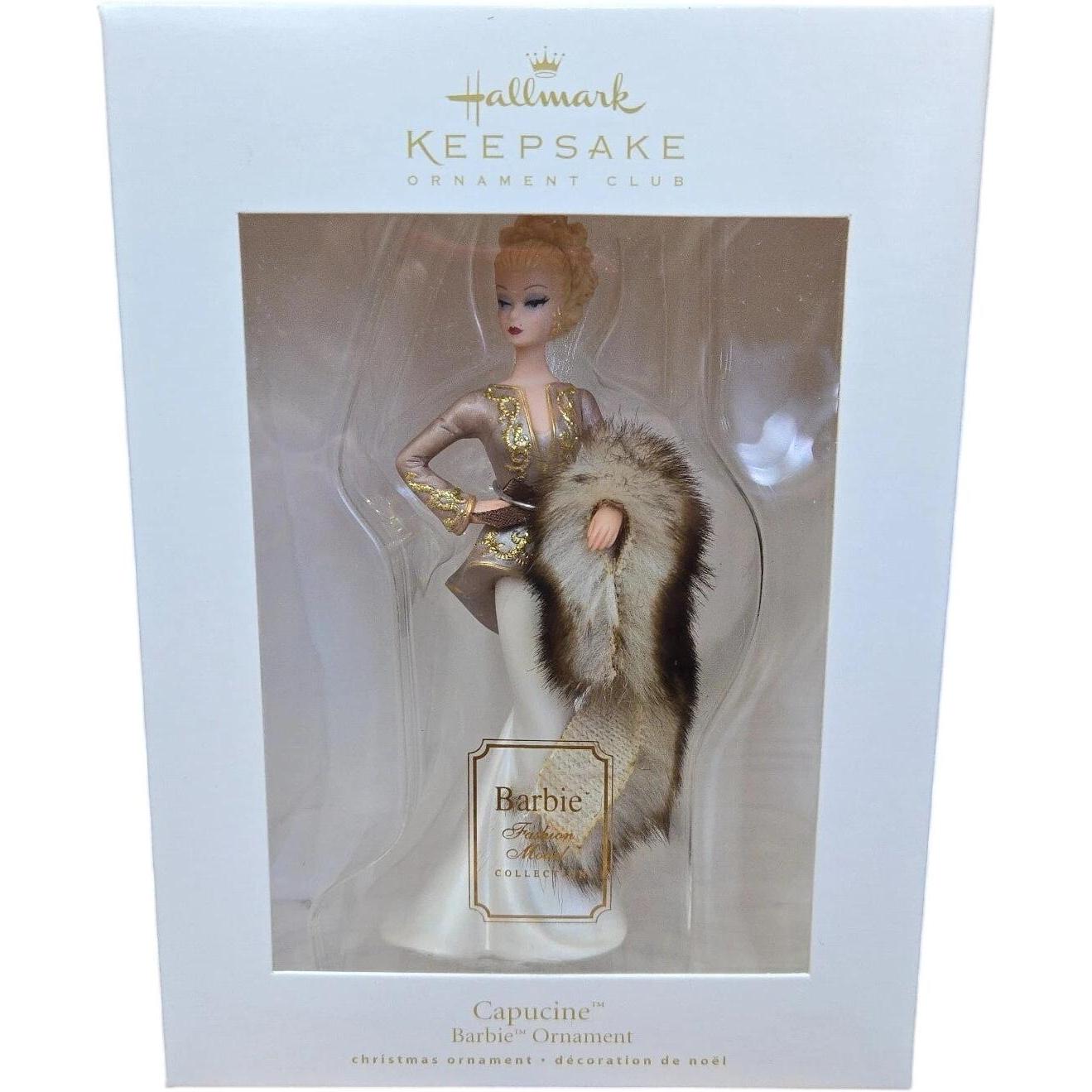 2008 Capucine Hallmark Ornament (Barbie) QXC9012