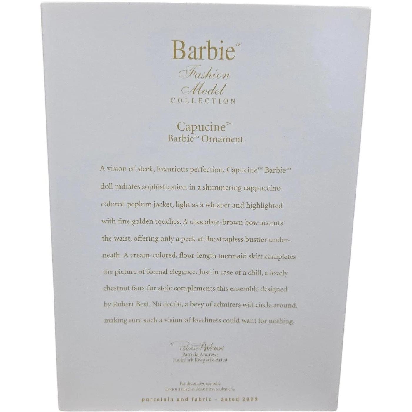 2008 Capucine Hallmark Ornament (Barbie) QXC9012