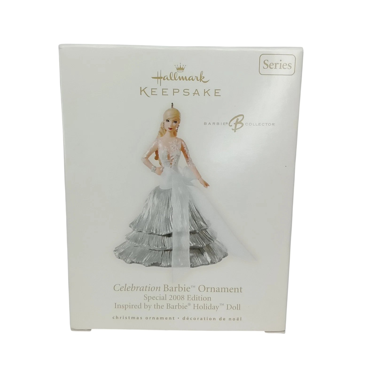 2008 Celebration Barbie Holiday Doll Hallmark Ornament (Celebration Barbie) QX2864