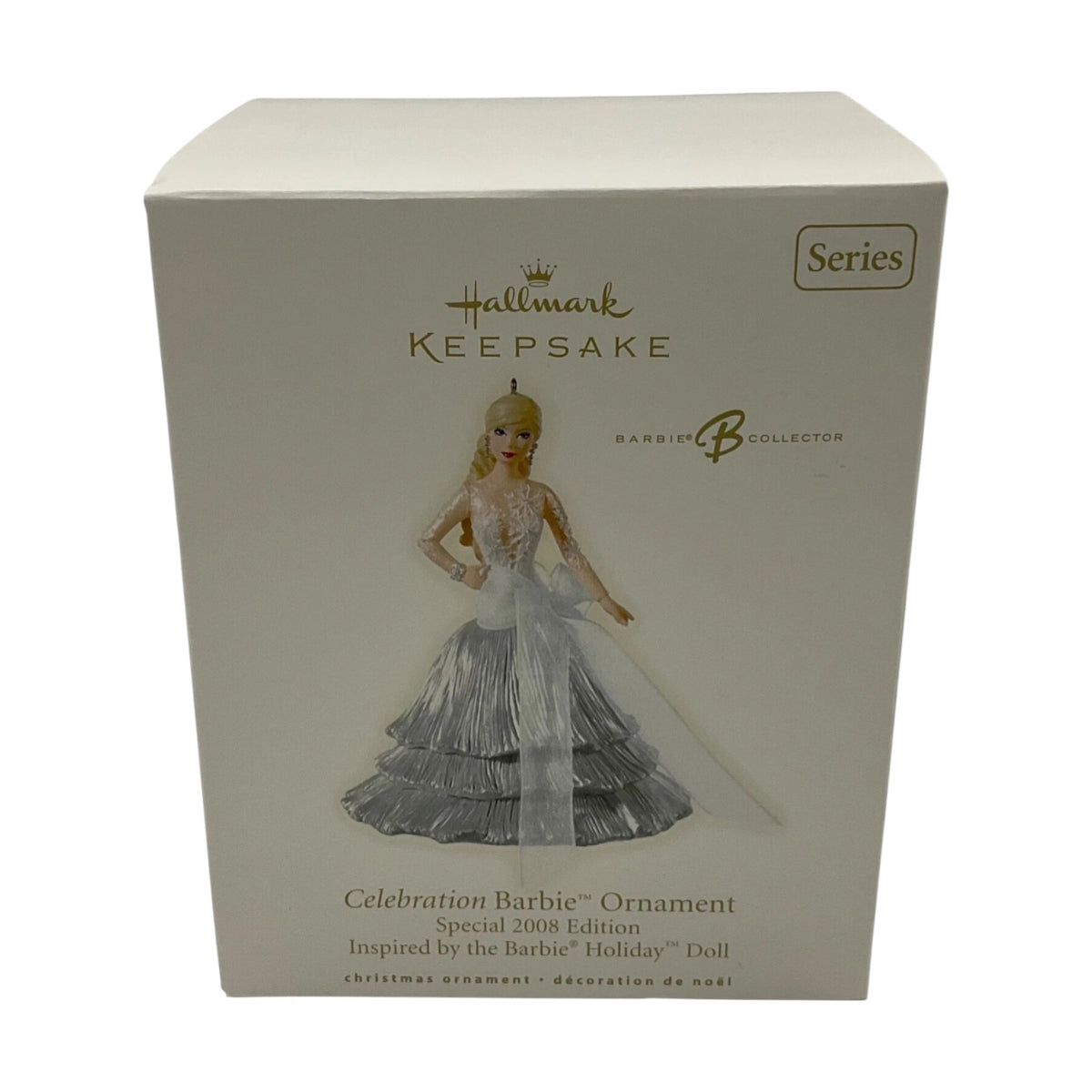 2008 Celebration Barbie Holiday Doll Hallmark Ornament (Celebration Barbie) QXI2261 Image2