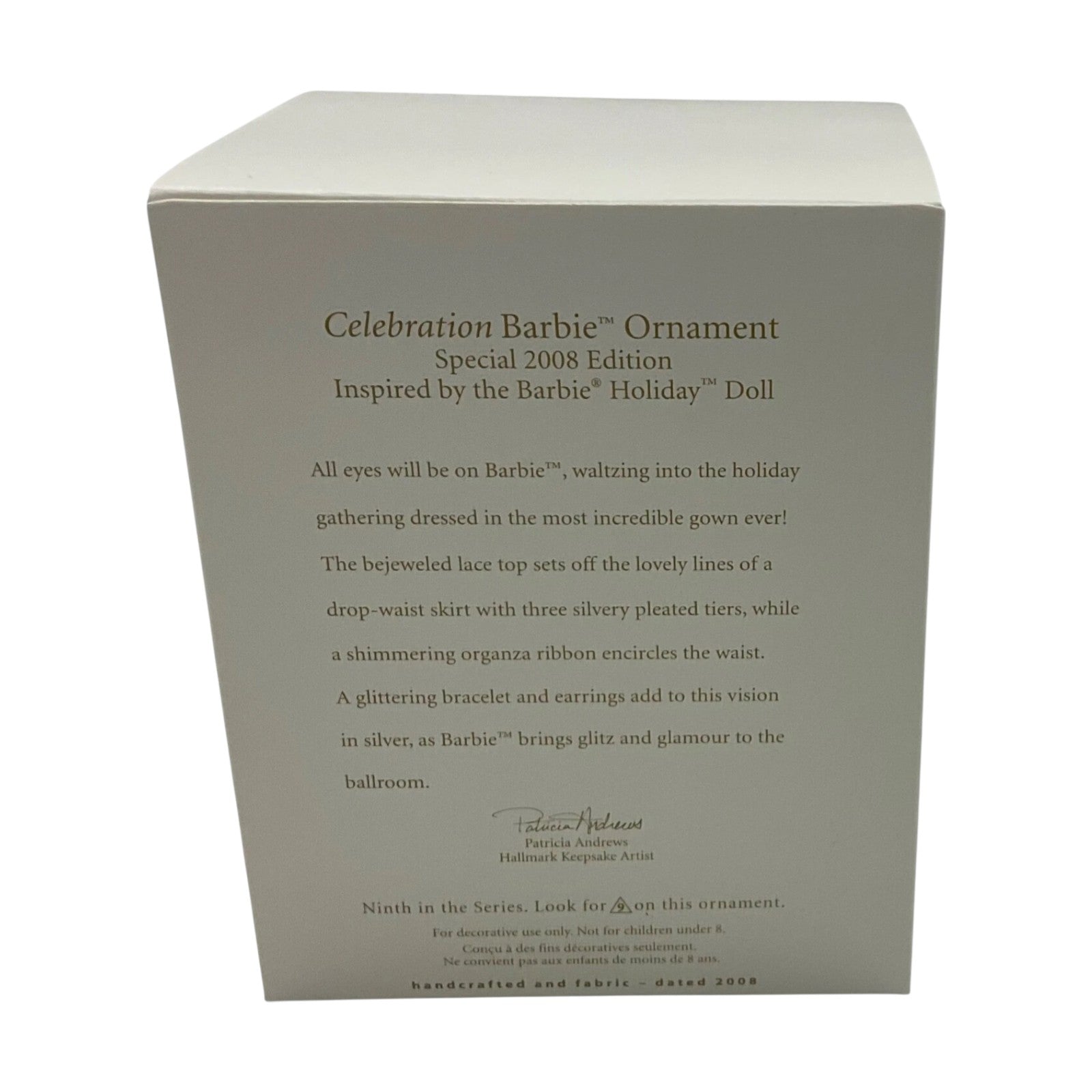 2008 Celebration Barbie Holiday Doll Hallmark Ornament (Celebration Barbie) QXI2261 Image6