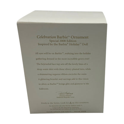 2008 Celebration Barbie Holiday Doll Hallmark Ornament (Celebration Barbie) QXI2261 Image6
