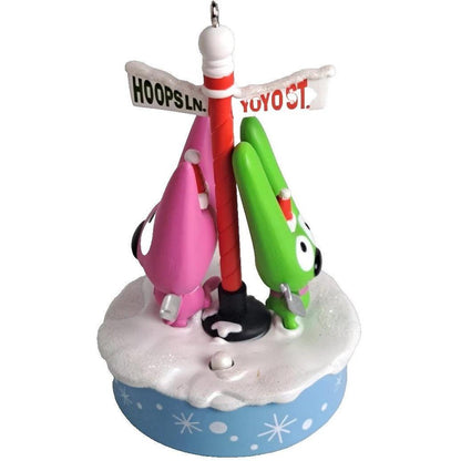 2008 Cell-ebrating Christmas Hallmark Ornament (Hoop&Yoyo) QXG6304