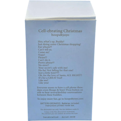 2008 Cell-ebrating Christmas Hallmark Ornament (Hoop&Yoyo) QXG6304