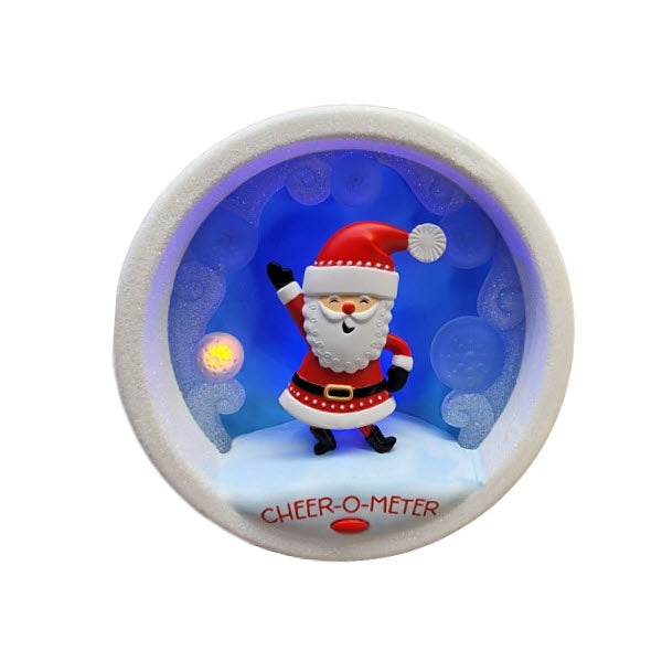 2008 Cheer-o-meter Hallmark Ornament (Santa Claus) QHF3031