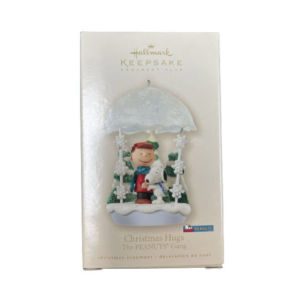 2008 Christmas Hugs Hallmark Ornament (Peanuts) QXC8010