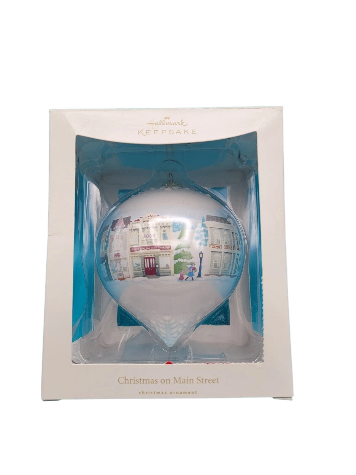 2008 Christmas on Main Street Hallmark Ornament (Ball) LPR3431