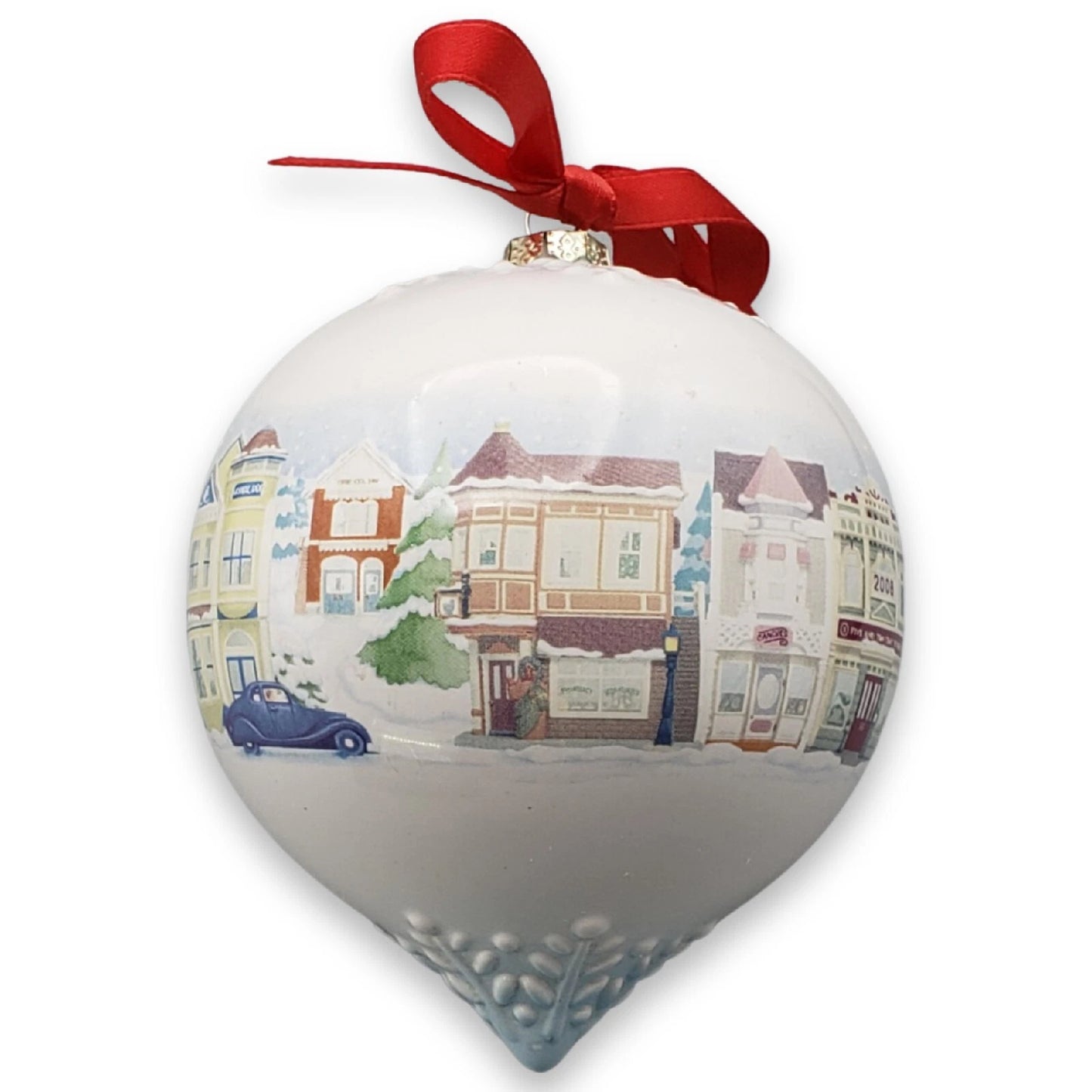 2008 Christmas on Main Street Hallmark Ornament (Ball) LPR3431