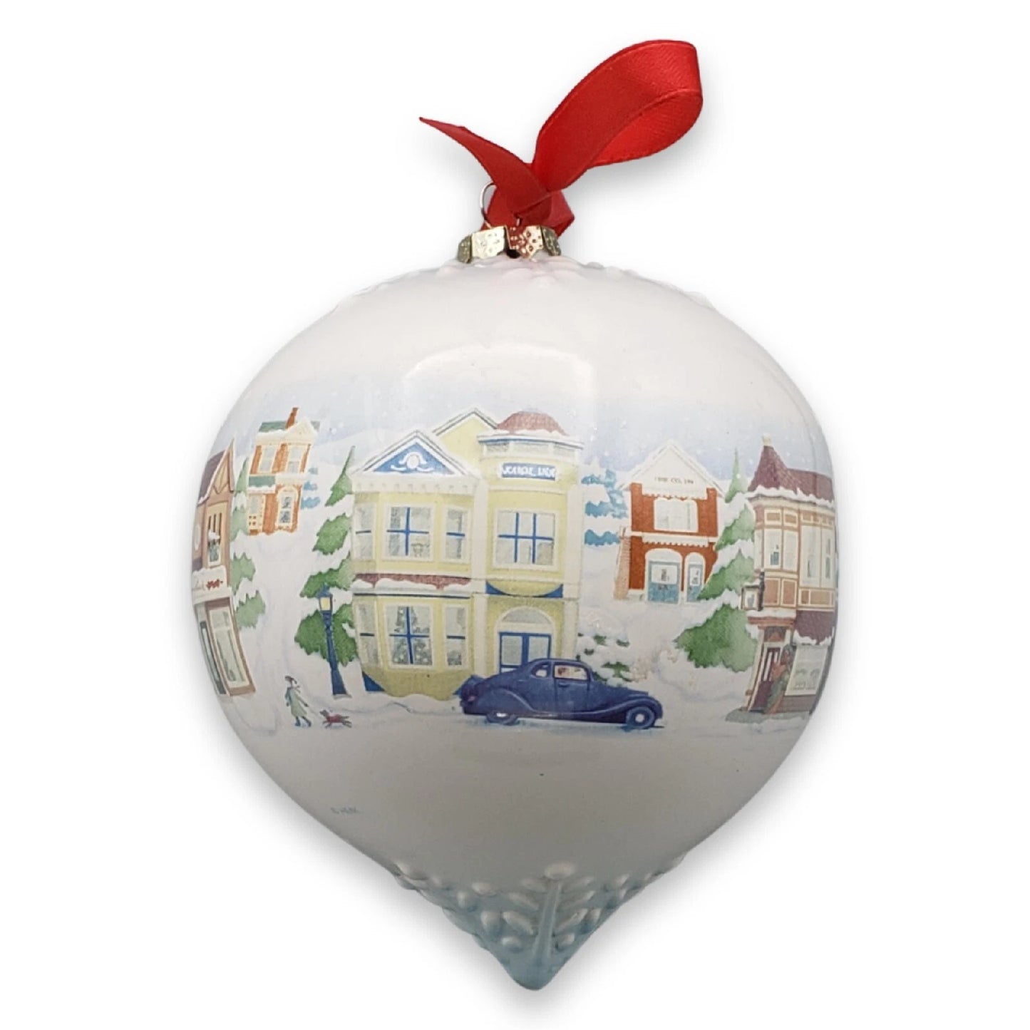 2008 Christmas on Main Street Hallmark Ornament (Ball) LPR3431