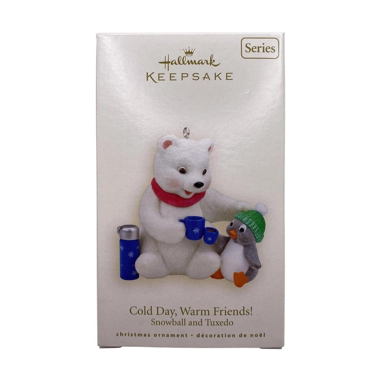 2008 Cold Day, Warm Friends! Hallmark Ornament (Snowball and Tuxedo) QX7191 Image2