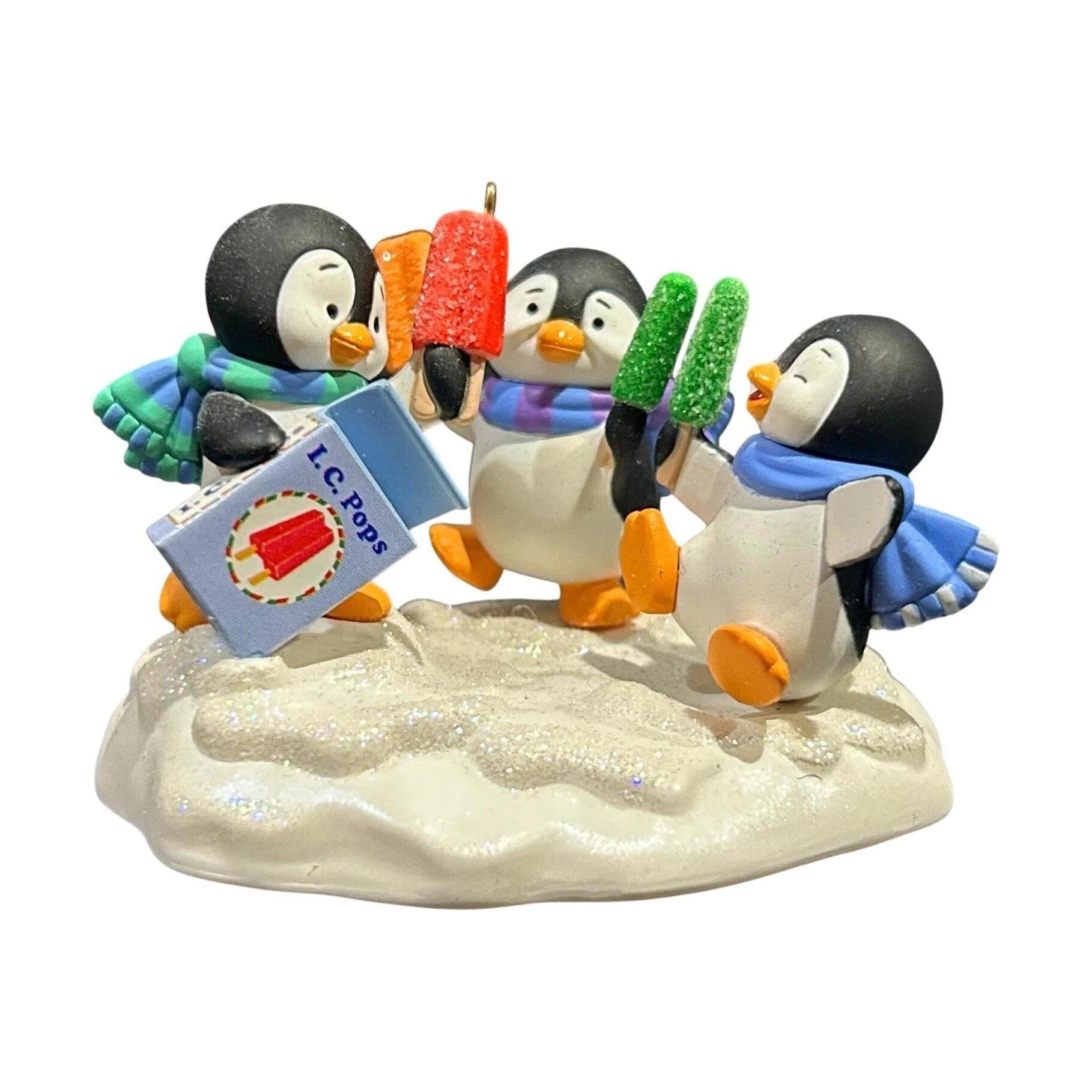 2008 Cool Treats Hallmark Ornament (Kris' Penguins) QXG7071 Image1