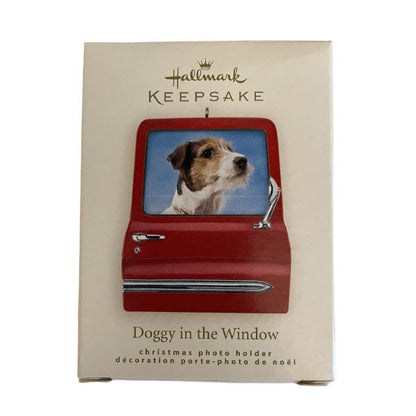 2008 Doggy in the Window Hallmark Ornament (Photo Holder) QXG6164