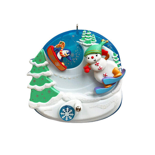 2008 Downhill Fun Hallmark Ornament (Spin-A-Majigs) QP1124