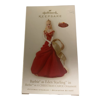 2008 Eden Starling - Barbie in a Christmas Carol Hallmark Ornament (Barbie As) QXI2271
