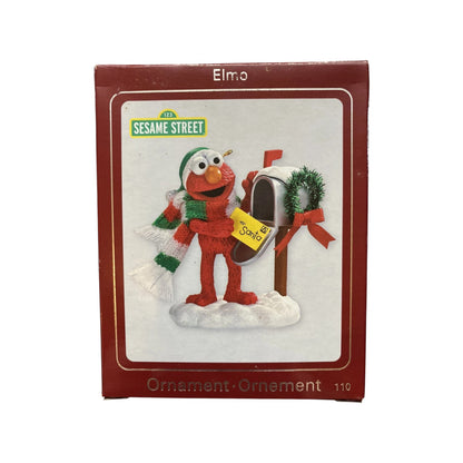 2008 Elmo with Mailbox (Sesame Street) (Sesame Street Series) Carlton Cards Heirloom Ornament CXOR-110T Image2