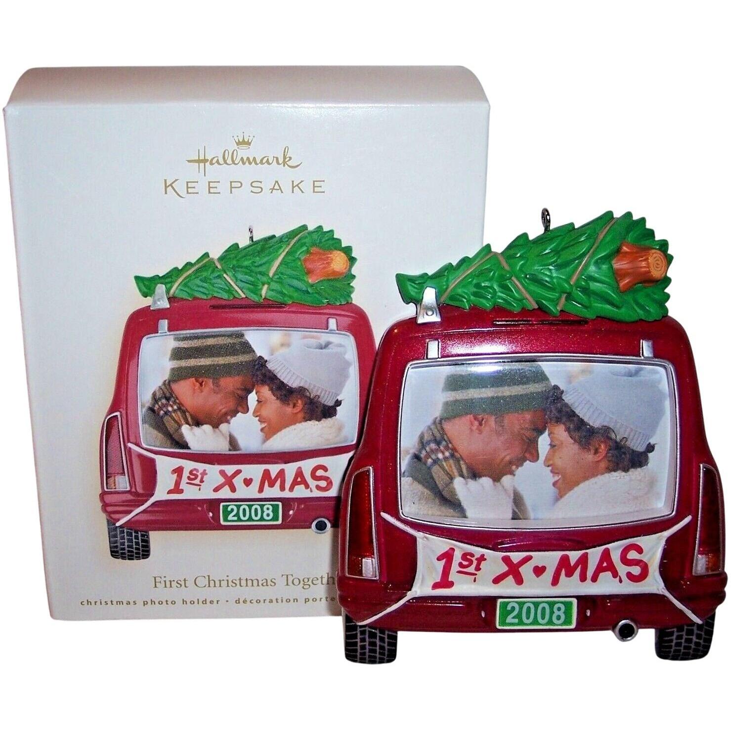 2008 First Christmas Together Hallmark Ornament (Photo Holder) QXG6254