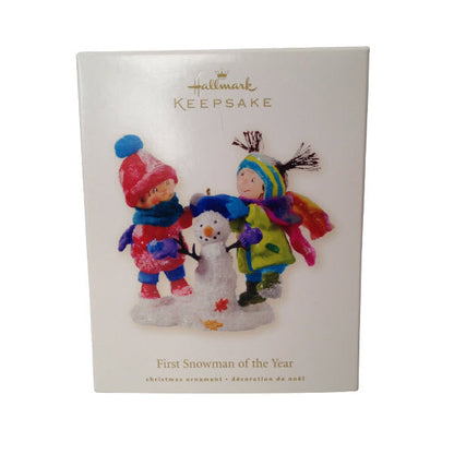 2008 First Snowman of the Year Hallmark Ornament (Snowman) QXG7231