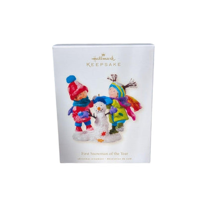 2008 First Snowman of the Year Hallmark Ornament (Snowman) QXG7231 Image2
