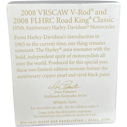 2008 FLHRC Road King Classic 105th Anniversary Miniature (Harley‑Davidson)