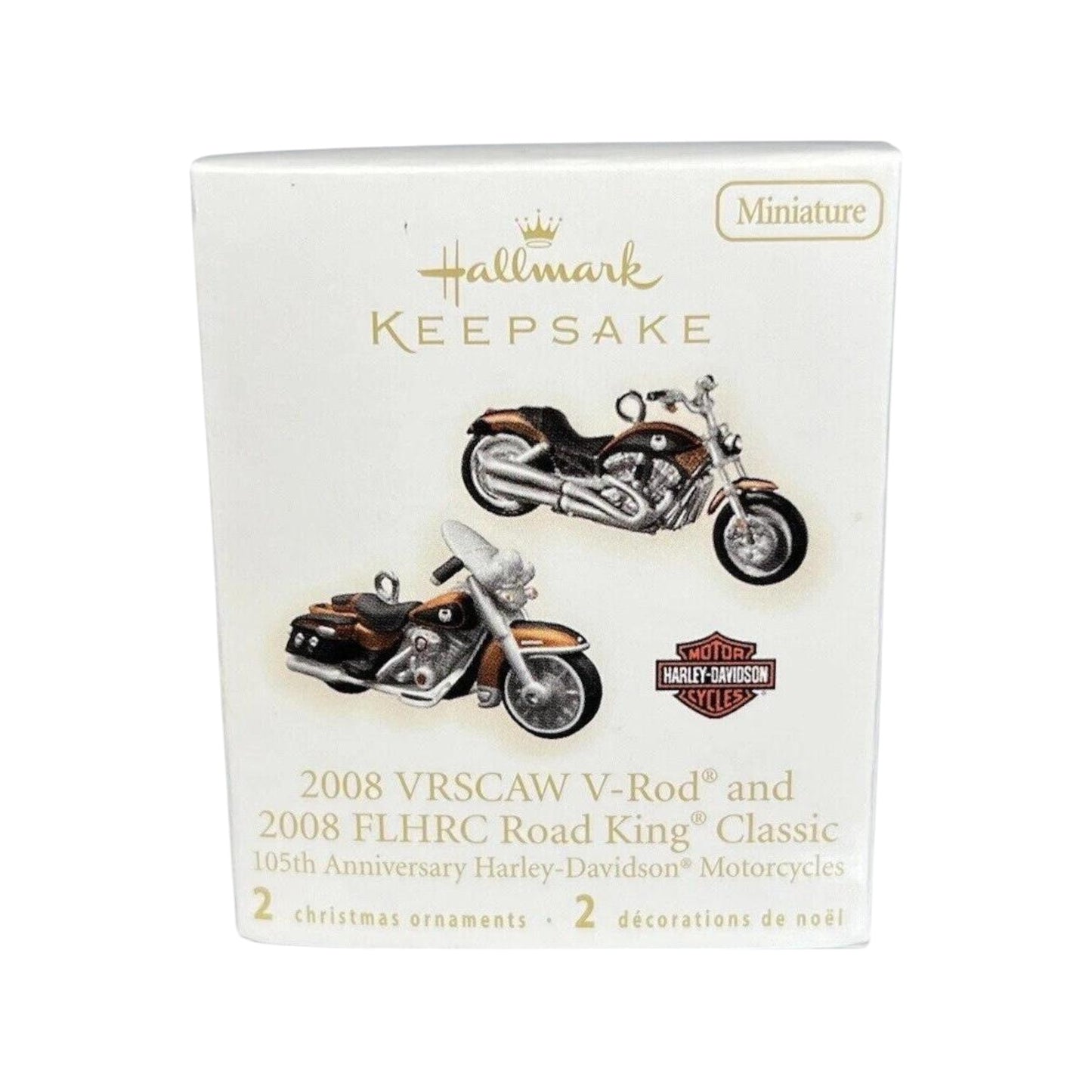 2008 FLHRC Road King Classic 105th Anniversary Miniature (Harley‑Davidson)
