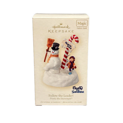 2008 Follow the Leader! Hallmark Ornament (Frosty the Snowman) QXI7041