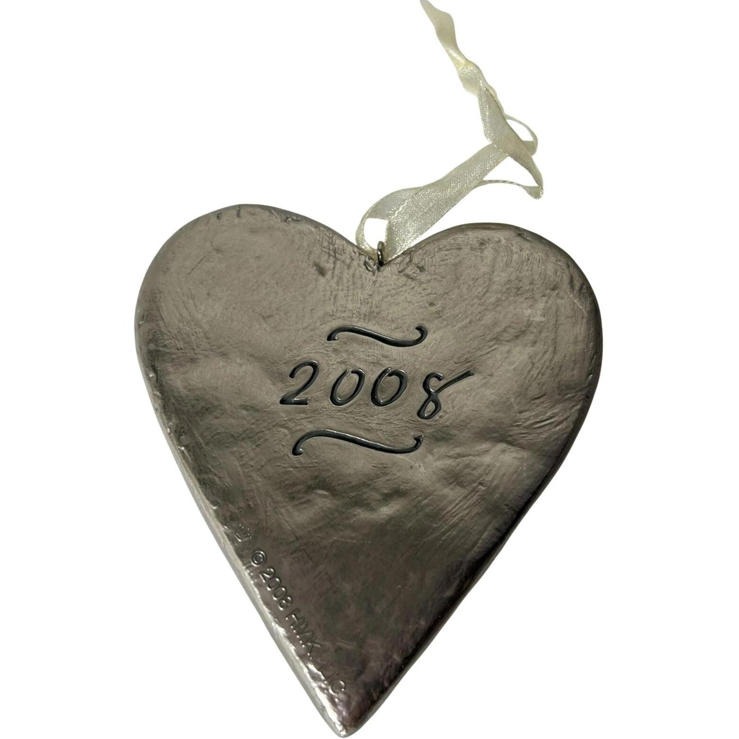 2008 For Love Hallmark Ornament (Heart) QXG6401