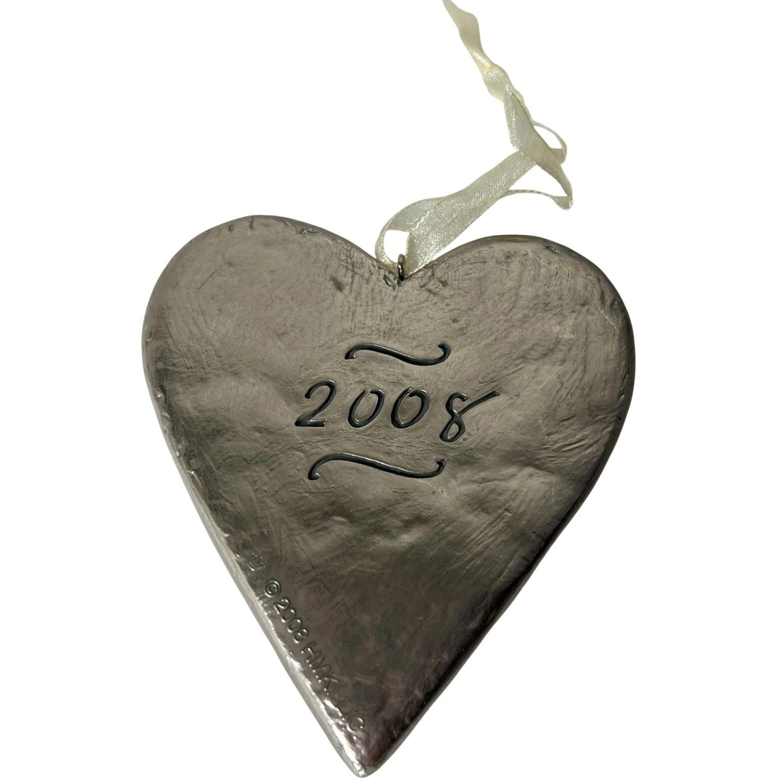 2008 For Love Hallmark Ornament (Heart) QXG6401